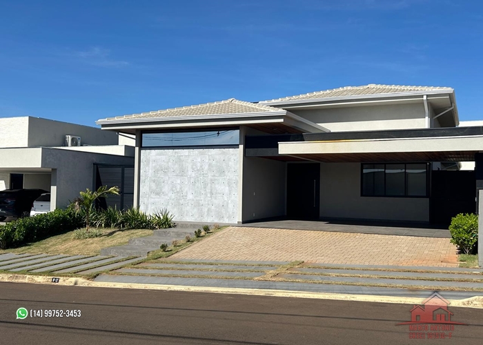 Excelente Residência a Venda no Residencial  Villa Lobos – Bauru, SP