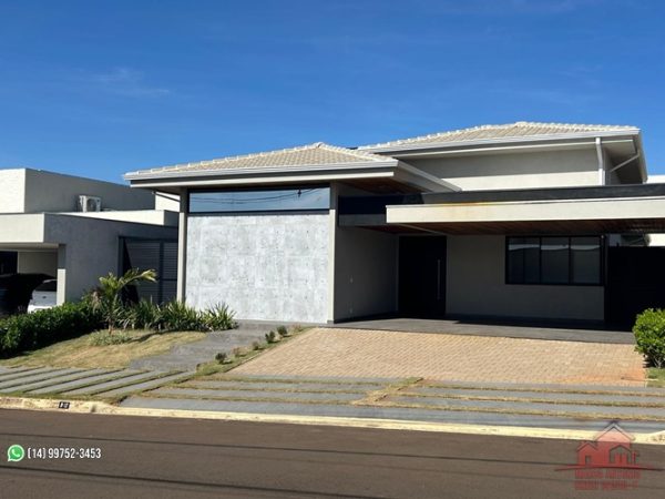 Excelente Residência a Venda no Residencial  Villa Lobos – Bauru, SP
