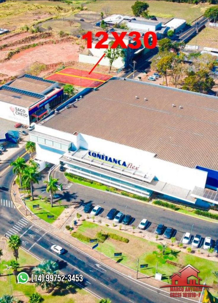 Excelente Terreno Comercial frente ao Supermercado Confiança Flex – Bauru