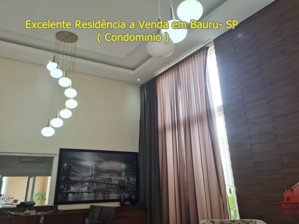 Excelente Residência a Venda no Residencial Quinta Ranieri – Bauru-SP