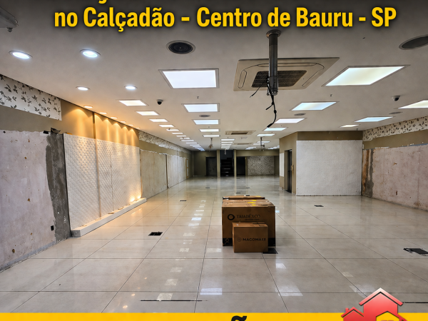 Locação – Prédio Comercial no Calçadão de Bauru – SP