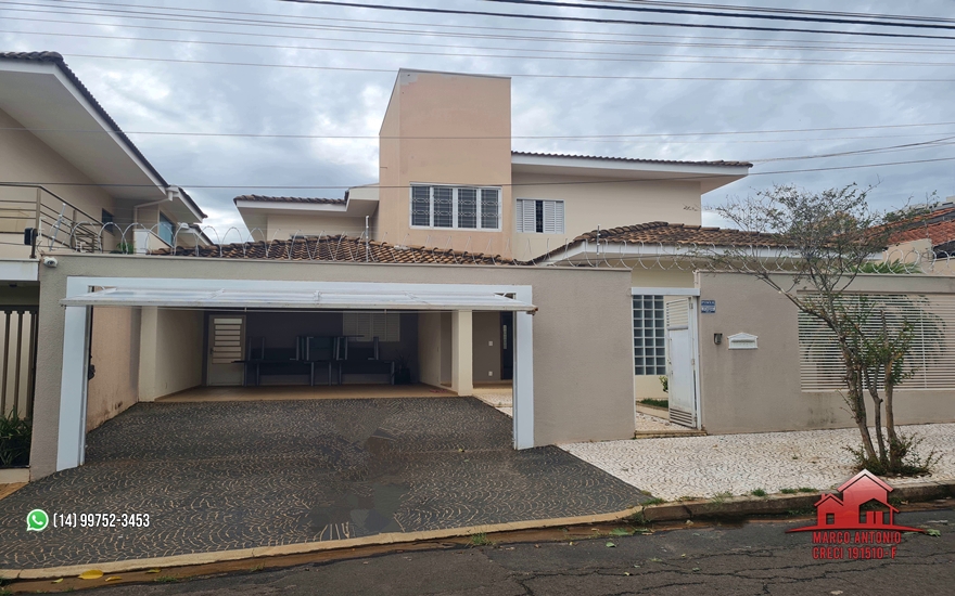 EXCELENTE RESIDÊNCIA A VENDA NO JARDIM ESTORIL  2 – BAURU/SP