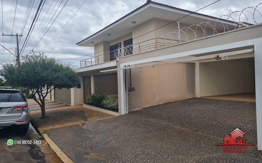 EXCELENTE RESIDÊNCIA A VENDA NO JARDIM ESTORIL  2 – BAURU/SP