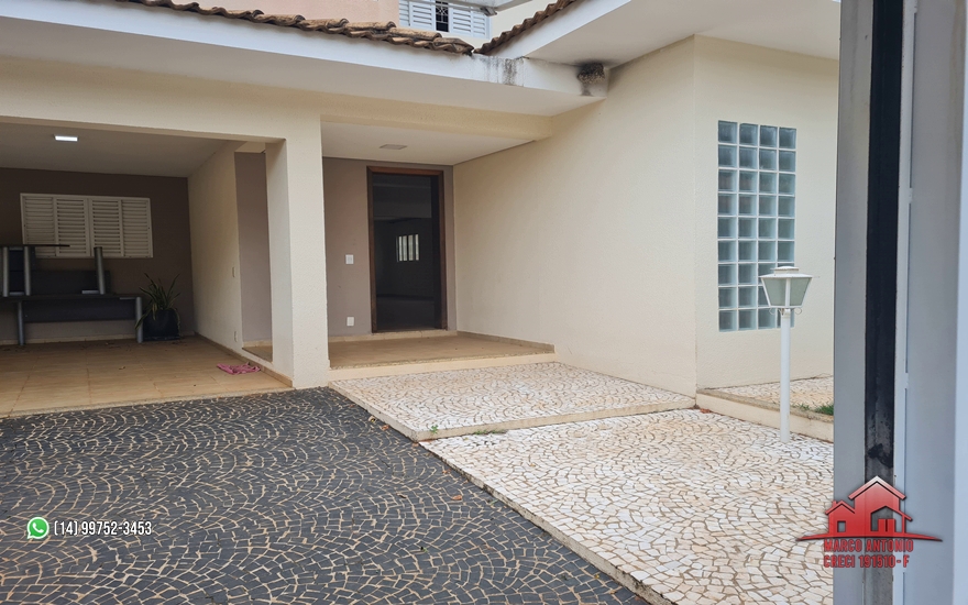 EXCELENTE RESIDÊNCIA A VENDA NO JARDIM ESTORIL  2 – BAURU/SP