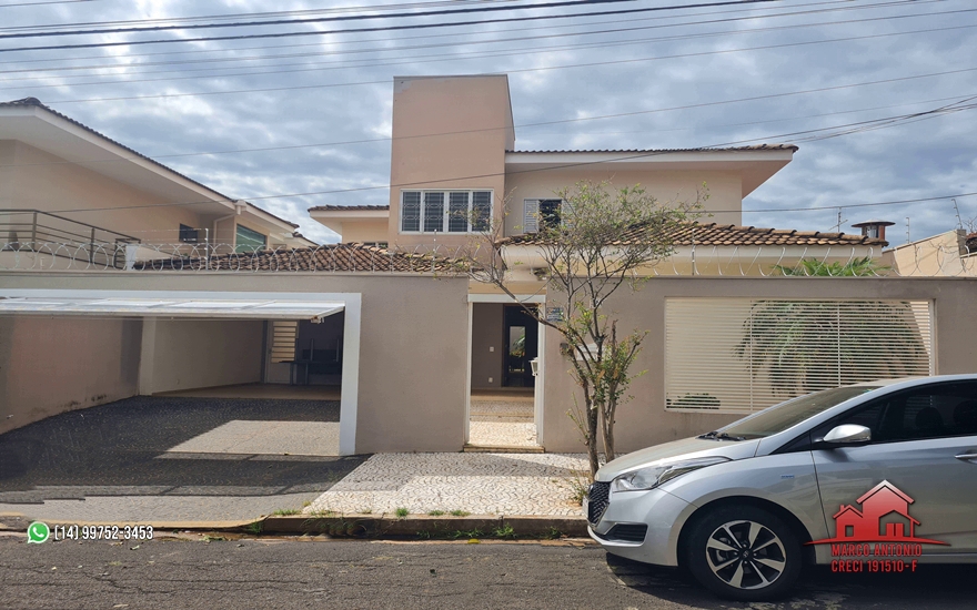 EXCELENTE RESIDÊNCIA A VENDA NO JARDIM ESTORIL  2 – BAURU/SP