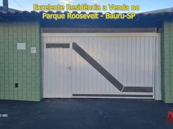 Excelente Residência a Venda no Parque Roosevelt – Bauru-SP