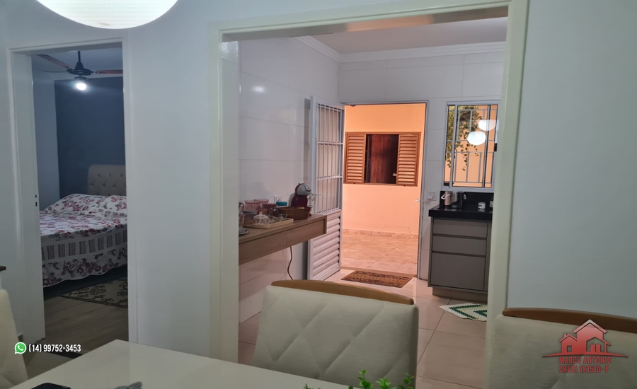 Excelente Residência a Venda no Bairro Edson Francisco da Silva- Bauru -SP