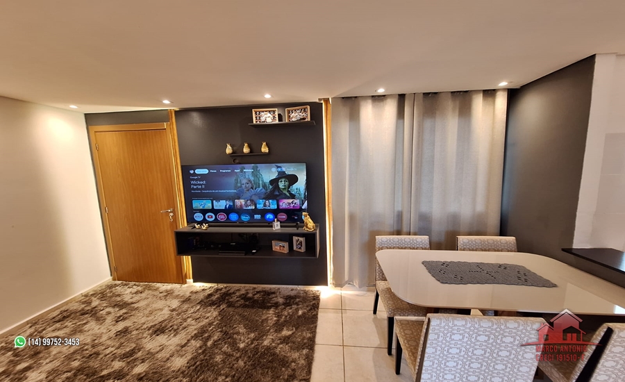 Excelente Apartamento no Residencial Barcelona – Bauru-SP