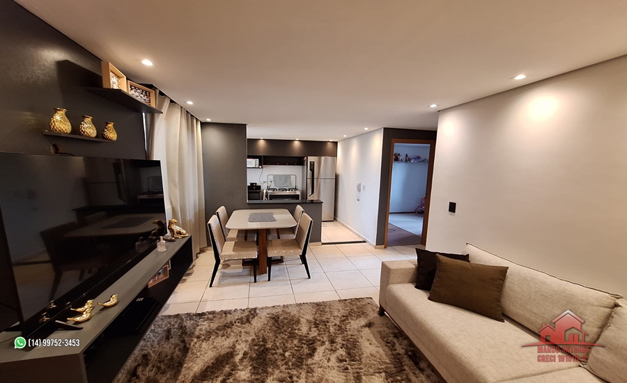 Excelente Apartamento no Residencial Barcelona – Bauru-SP