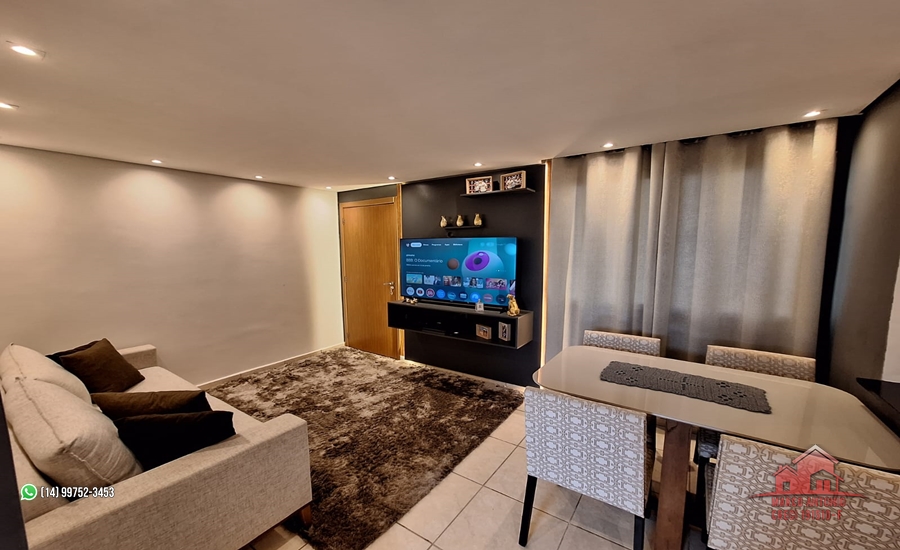 Excelente Apartamento no Residencial Barcelona – Bauru-SP