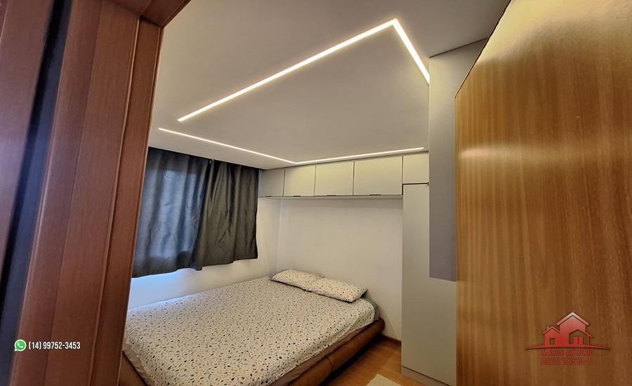 Excelente Apartamento no Residencial Barcelona – Bauru-SP