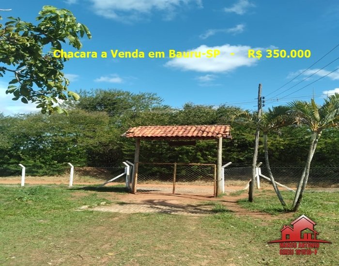 Excelente Chácara de 5.000m² a Venda Em Bauru-SP