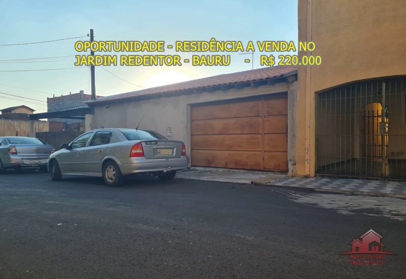 Excelente Residência a Venda no Jardim Redentor – Bauru-SP