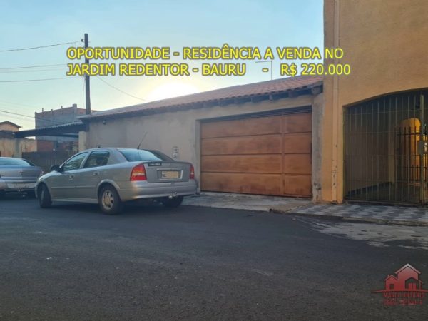 Excelente Residência a Venda no Jardim Redentor – Bauru-SP
