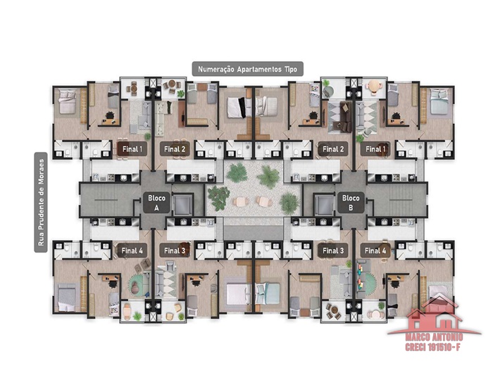 Excelentes Apartamentos á Venda no Residencial Belle Vie – Vila Falcão – Entrega: NOV 2027